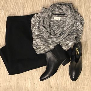 J. Crew No. 2 Pencil Black Wool Skirt (8)